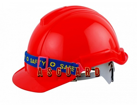 หมวกเซฟตี้ ปรับหมุน (สีแดง) มอก. รุ่น SH32