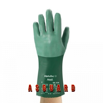 ถุงมือป้องกันสารเคมี AlphaTec® 08-354​