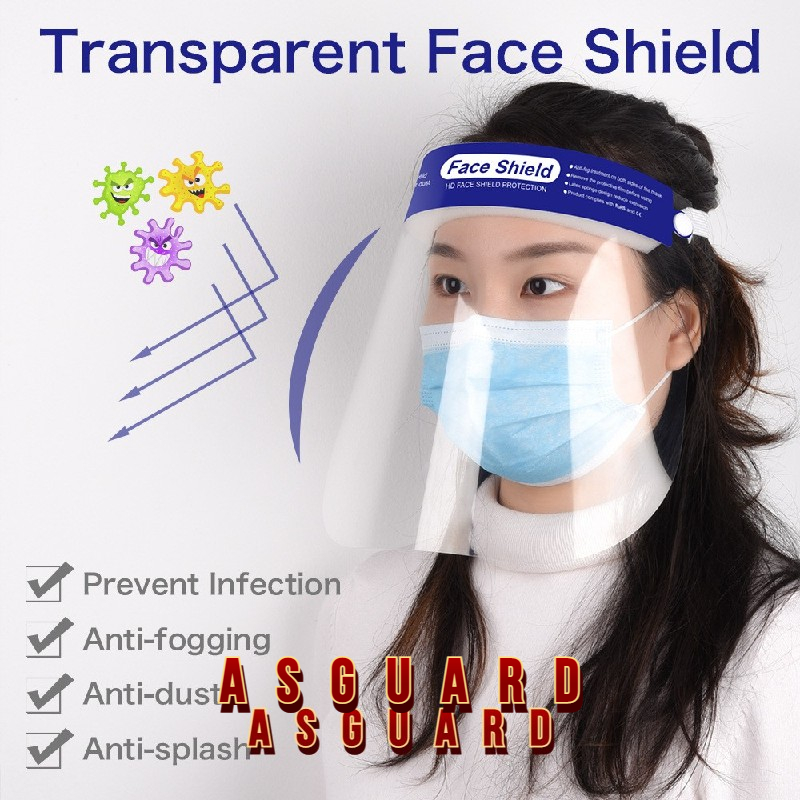 Face Shield เกรดดีที่สุดในไทย ไม่ขึ้นฝ้า เฟสชิว ปกป้องใบหน้าจากละอองเชื้อโรค (1)